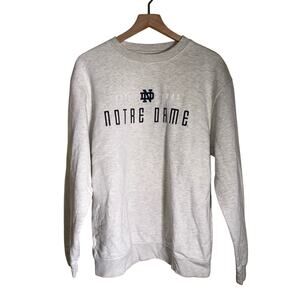 NOTRE DAME Fall Rush Collegiate oversized comfy crewneck sweatshirt M